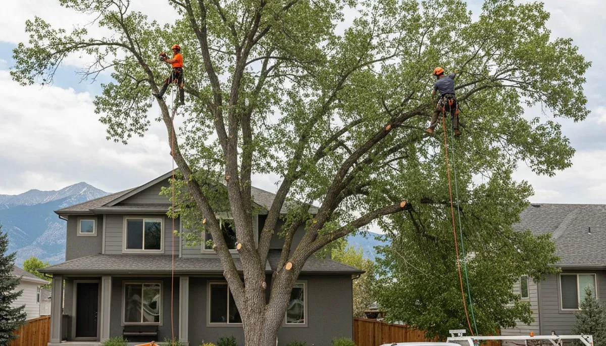 Professional tree removal service in Aurora, CO by certified arborists at treeserviceaurora.com